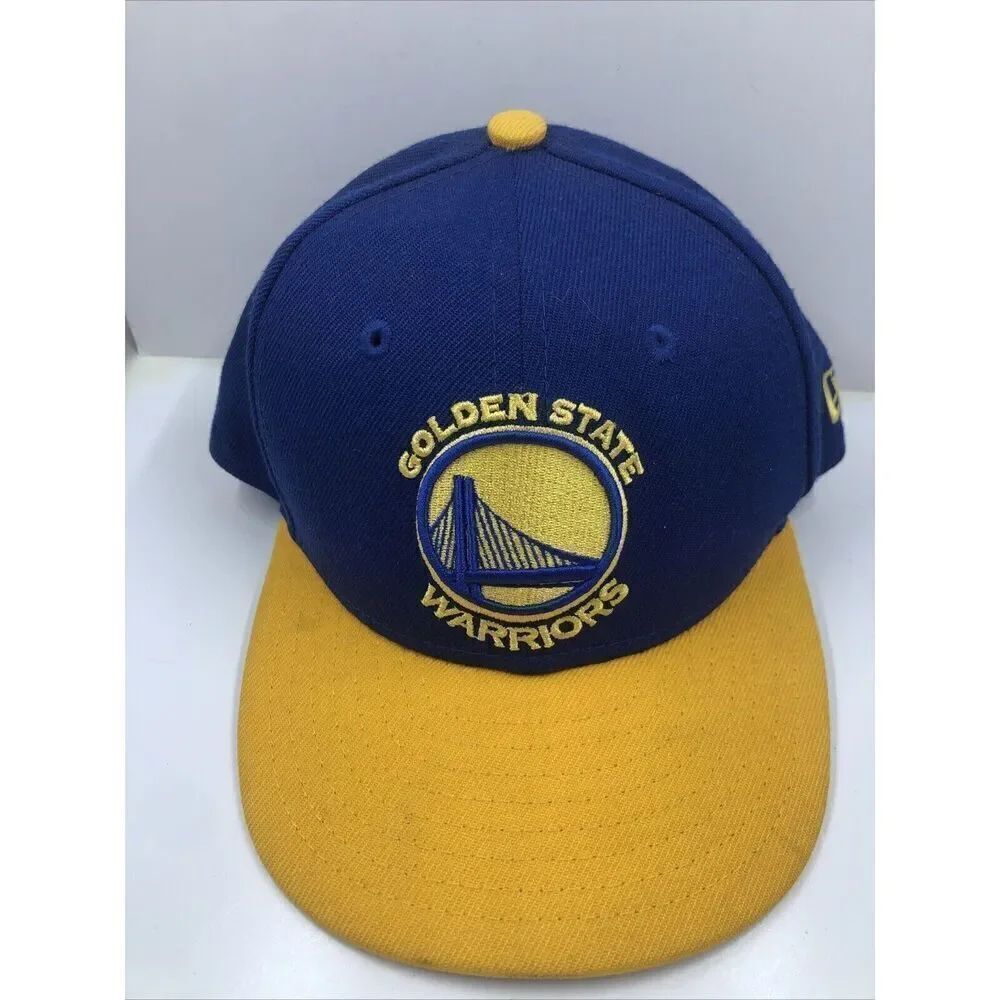 New Era: 59Fifty Fitted Hat Size 6 1/2 Golden State Warriors
